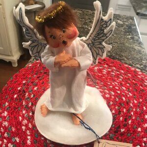 Annalee 8" Caroling Singing Angel1995 with tag